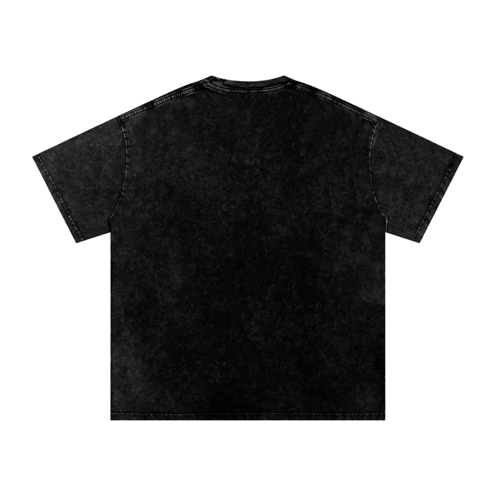 WayMaker Desaturated AcidWashed Oversized Cotton T-Shirt - risenretro