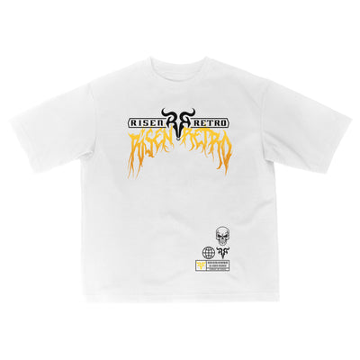 Risen Retro Rage T shirt OVERSIZED - risenretro