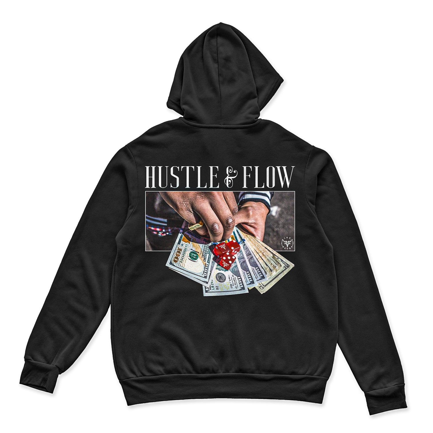 Hustle & Flow  X Risen Retro Heavy 380GSM Hoodie - risenretro