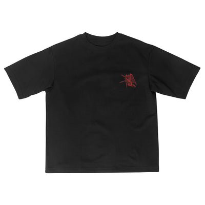 BAD ANGEL Drop Shoulder Tee X RisenRetro®️ - risenretro