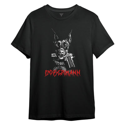 Dobermann X RisenRetro regular T shirt - risenretro