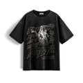 Forged Like Nalwa X RisenRetro  Acid washed French Terry 240 GSM T shirt - risenretro