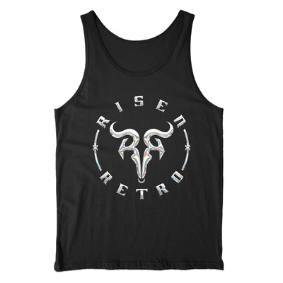 Risen Retro round Logo Vest Training Tank Top - risenretro