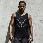 Risen Retro round Logo Vest Training Tank Top