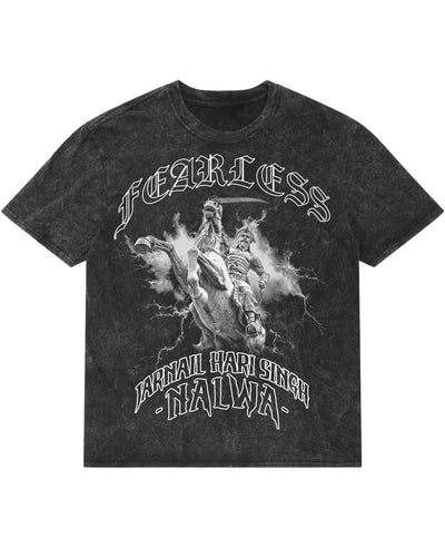 Acidwash Oversized T-shirt Front Design