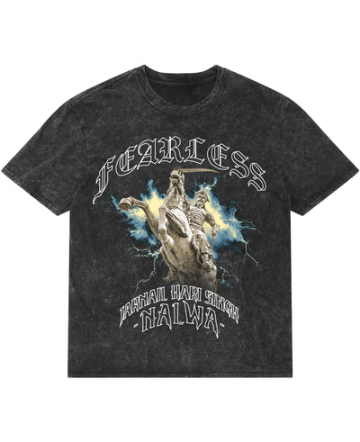 Acidwash Oversized T-shirt Front Design