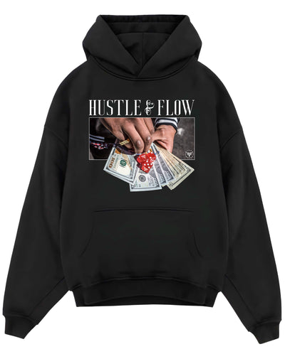 Black Oversized Hoodie Front Design