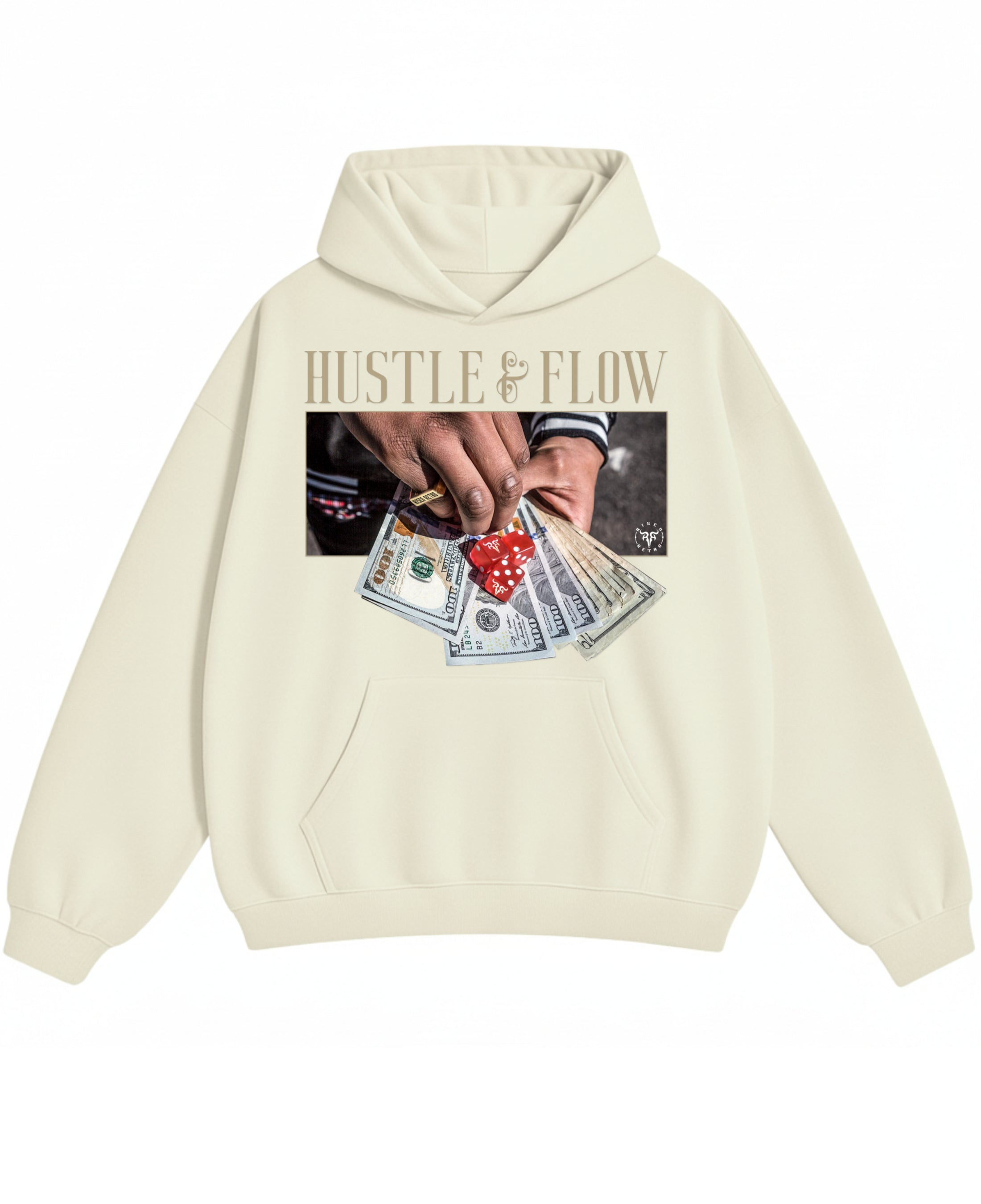 Off-White Oversized Hoodie Front Design