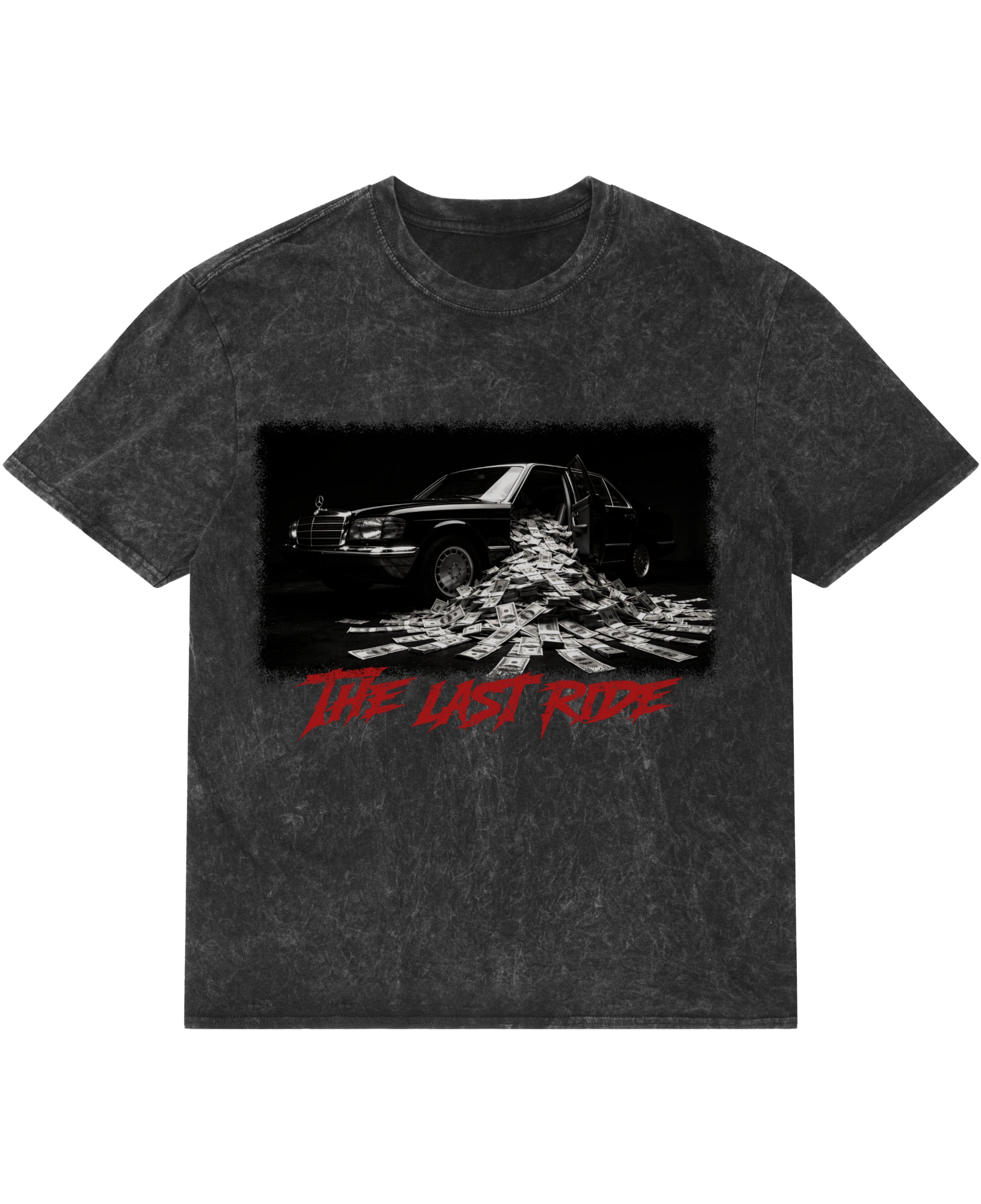 Acidwash Oversized T-shirt Front Design