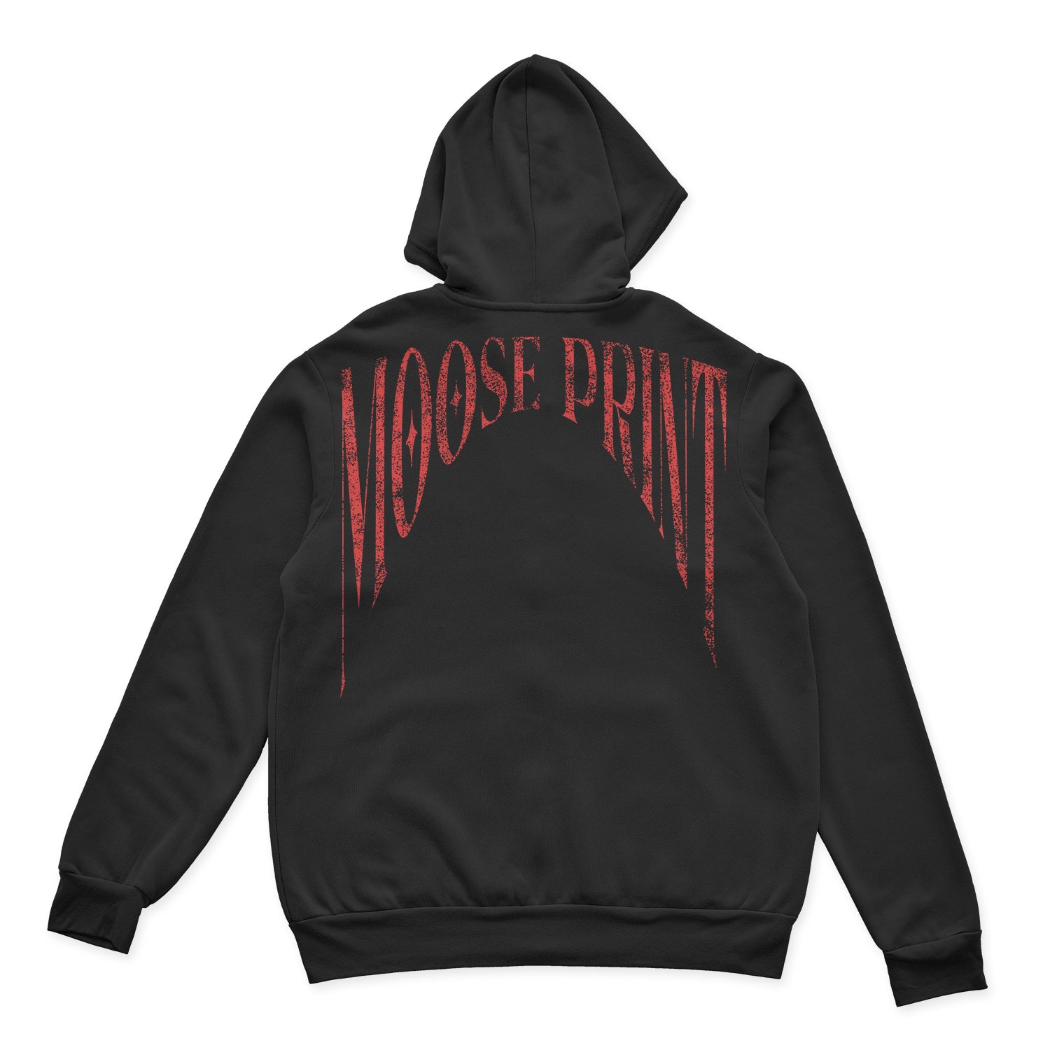 Moose Print S.M.W X Risen Retro 380GSM OVERSIZED Hoodie - risenretro