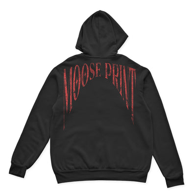 Moose Print S.M.W X Risen Retro 380GSM OVERSIZED Hoodie - risenretro