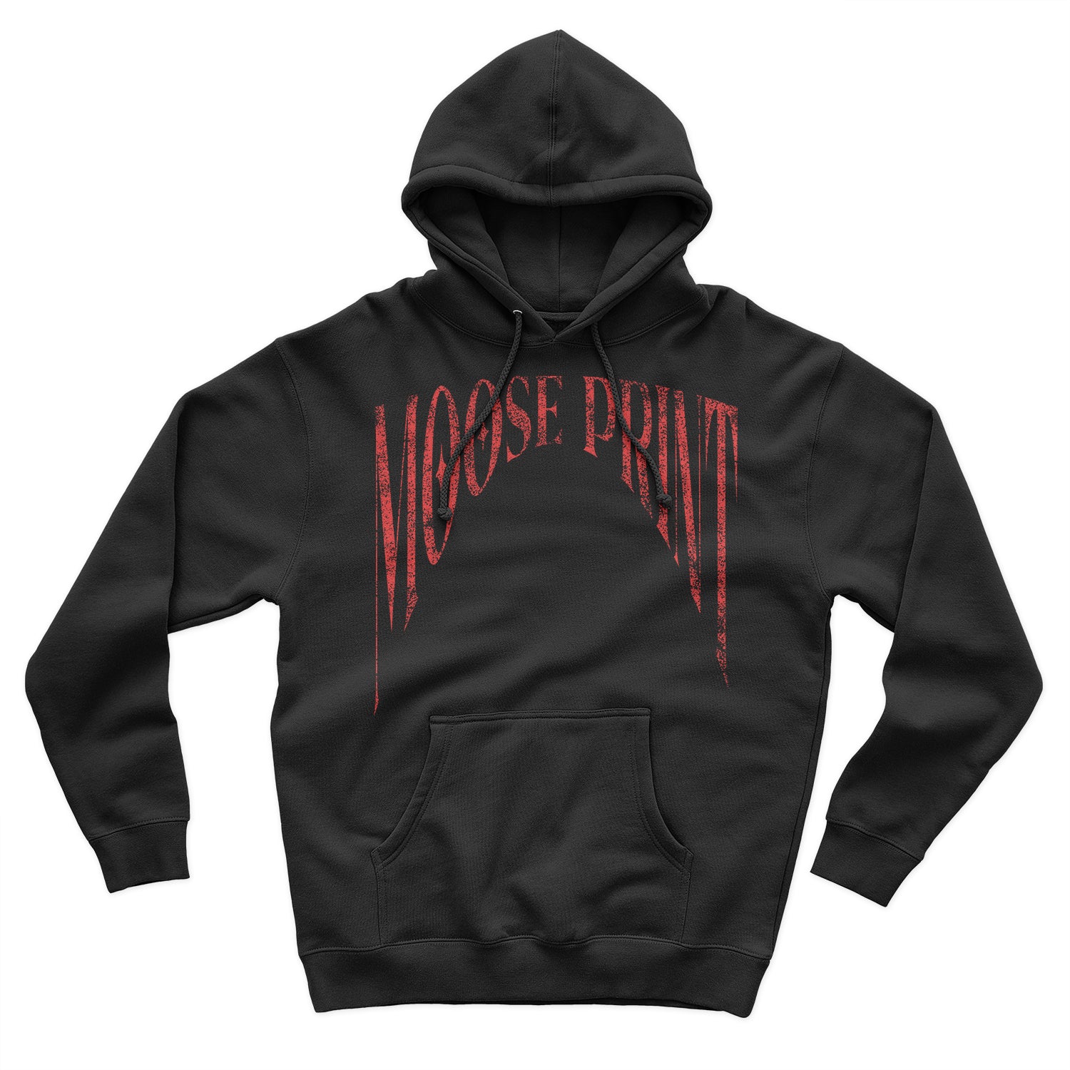 Moose Print S.M.W X Risen Retro 380GSM OVERSIZED Hoodie - risenretro
