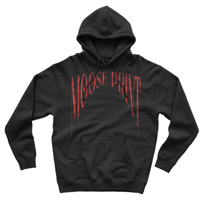 Moose Print S.M.W X Risen Retro 380GSM OVERSIZED Hoodie - risenretro