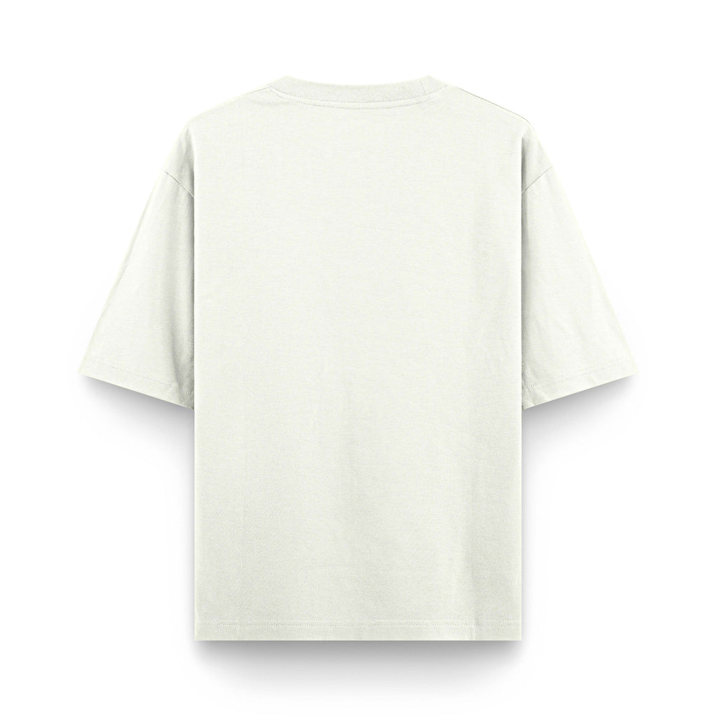 Dream Big OFFWHITE X RisenRetro Oversized Heavyweight French Terry 240GSM T-Shirt - risenretro