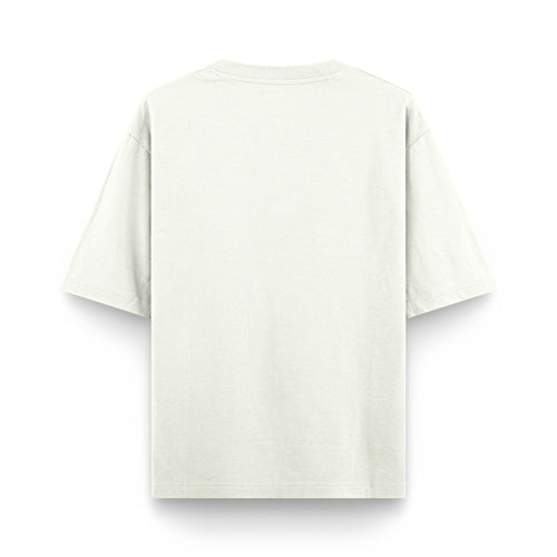 Dream Big OFFWHITE X RisenRetro Oversized Heavyweight French Terry 240GSM T-Shirt - risenretro