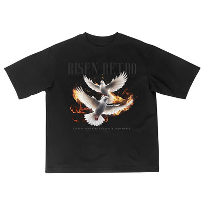 ELEVATE Drop Shoulder Tee X RisenRetro®️ - risenretro