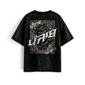 Panjab Tapestry Acid Washed X RisenRetro  Oversized 240GSM French Terry T-Shirt - risenretro