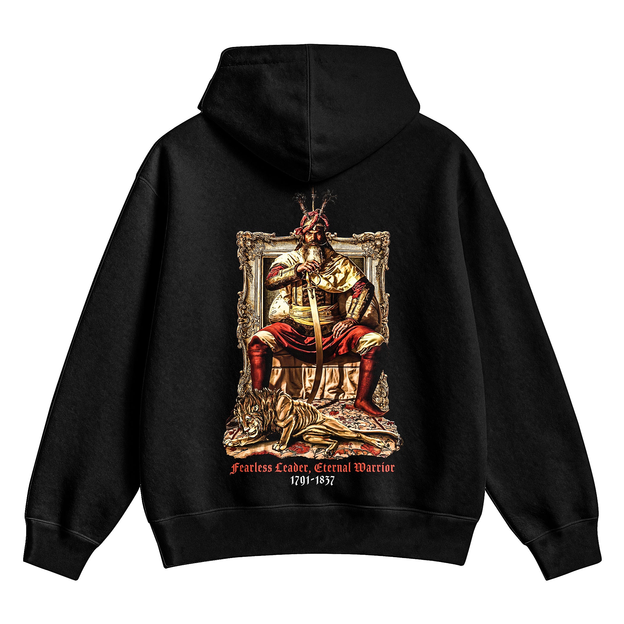 Hari Singh Nalwa X RisenRetro Oversized 350 GSM Hoodie - risenretro