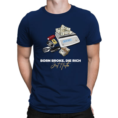 Born Broke Die Rich ! Regular Tee X RisenRetro®️ - risenretro