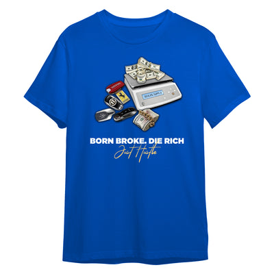 Born Broke Die Rich ! Regular Tee X RisenRetro®️ - risenretro