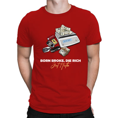 Born Broke Die Rich ! Regular Tee X RisenRetro®️ - risenretro