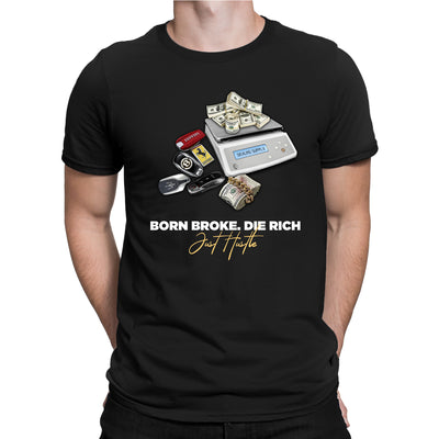 Born Broke Die Rich ! Regular Tee X RisenRetro®️ - risenretro
