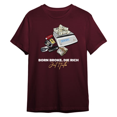 Born Broke Die Rich ! Regular Tee X RisenRetro®️ - risenretro