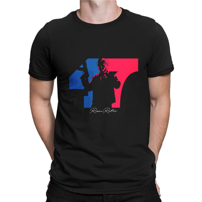 47 Sidhu Moose Wala Silhouette ! Reguar Tee X RisenRetro®️ - risenretro