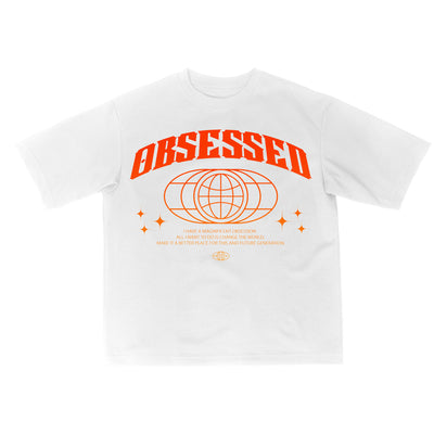 Obsessed Drop Shoulder Tee X RisenRetro®️ - risenretro